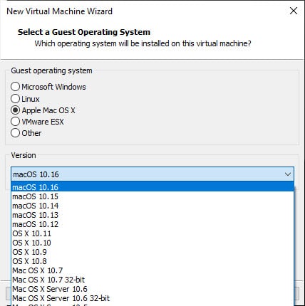 vmware workstation player 12 osx unlock